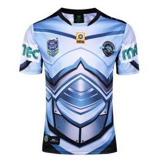 Maglia Cronulla Sharks Auckland 9's 2017/18 Blu
