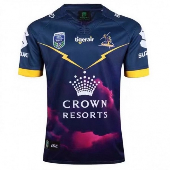 Maglia Melbourne Storm Auckland 9's 2017/18 Blu