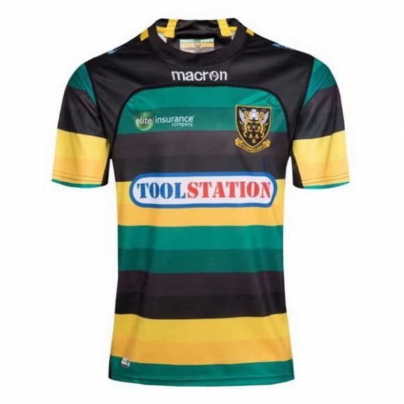 Maglia Northampton Saints Home 2017/18 Verde