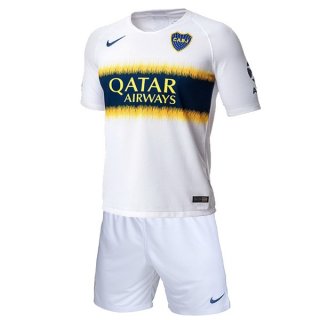 Maglia Boca Juniors Away Bambino 2018/19 Bianco
