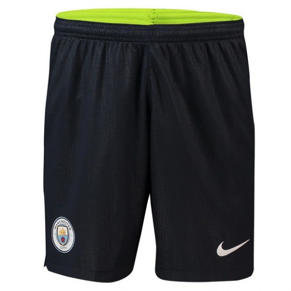 Pantaloni Manchester City Away 2018/19 Blu