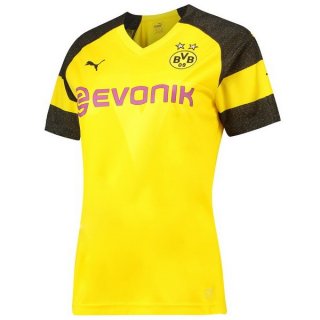 Maglia Borussia Dortmund Home Donna 2018/19 Giallo