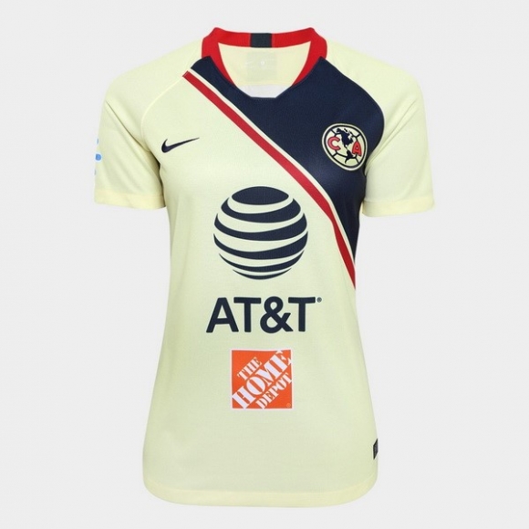 Maglia Club América Home Donna 2018/19 Giallo