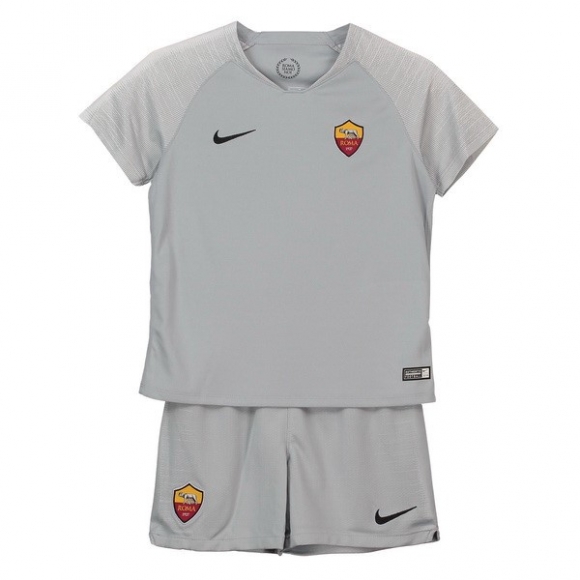 Maglia AS Roma Away Bambino 2018/19 Grigio