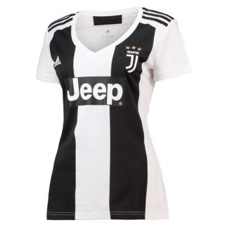 Maglia Juventus Home Donna 2018/19 Nero Bianco