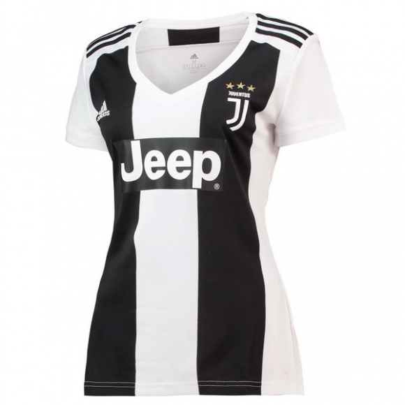 Maglia Juventus Home Donna 2018/19 Nero Bianco