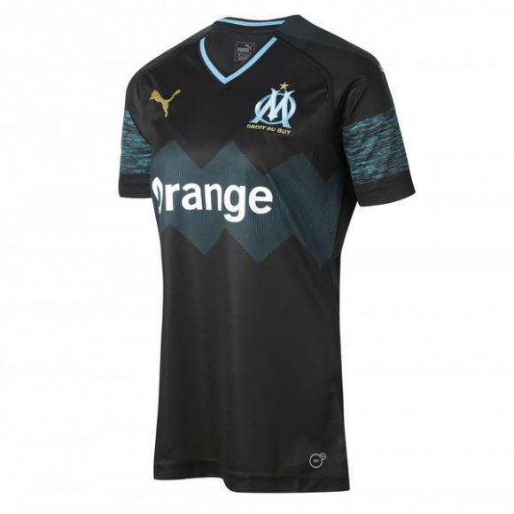 Maglia Marseille Away Donna 2018/19 Nero