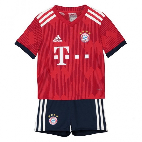 Maglia Bayern Munich Home Bambino 2018/19 Rosso