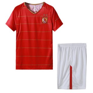 Maglia Evergrande Home Bambino 2018/19 Rosso Bianco