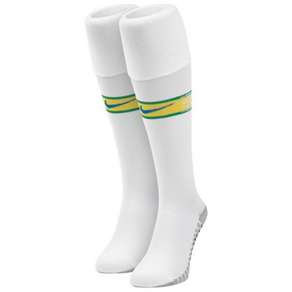 Calzettoni Brasile Home 2018 Bianco