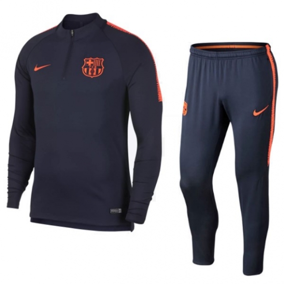Felpa Barcellona 2018/19 Blu Navy