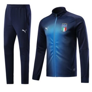 Felpa Italia 2018 Nero Blu