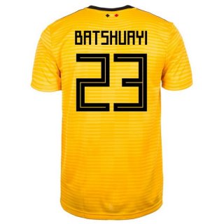 Maglia Belgio Away Batshuayi 2018 Giallo