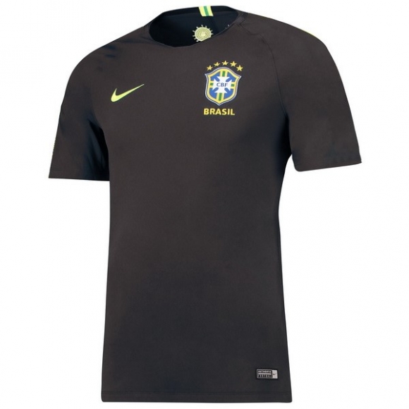 Maglia Brasile Portiere 2018 Nero