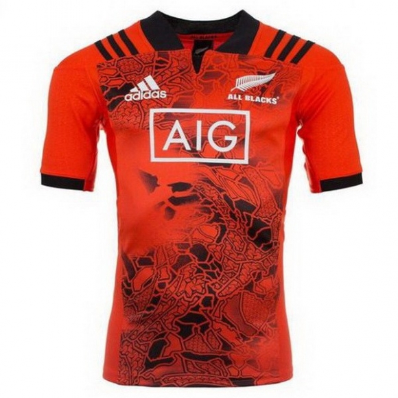 Maglia Formazione All Blacks 2017/18 Arancione
