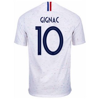 Maglia Francia Away Gignac 2018 Bianco