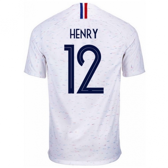 Maglia Francia Away Henry 2018 Bianco
