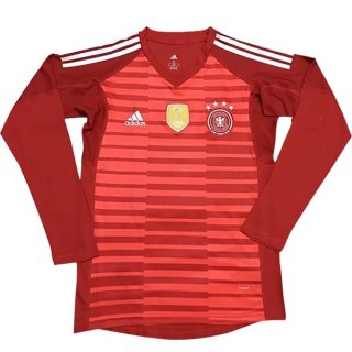 Maglia Germania ML Portiere 2018 Rosso