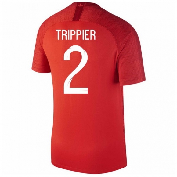 Maglia Inghilterra Away Trippier 2018 Rosso