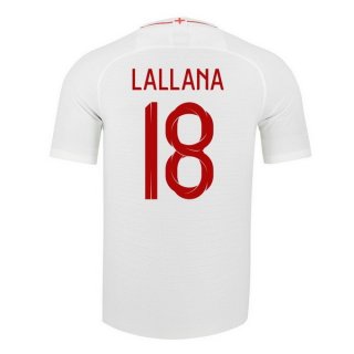 Maglia Inghilterra Home Lallana 2018 Bianco