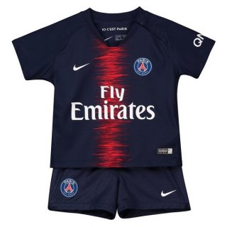Maglia Paris Saint Germain Home Bambino 2018/19 Blu