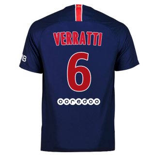 Maglia Paris Saint Germain Home Verratti 2018/19 Blu