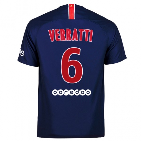 Maglia Paris Saint Germain Home Verratti 2018/19 Blu