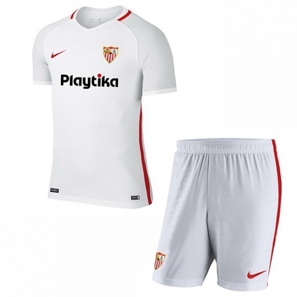 Maglia Sevilla Home Bambino 2018/19 Bianco