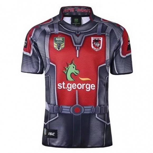 Maglia St.George Illawarra Dragons 2017/18 Grigio