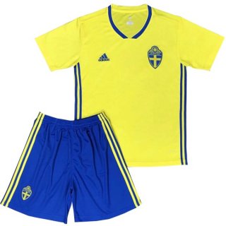 Maglia Svezia Home Bambino 2018