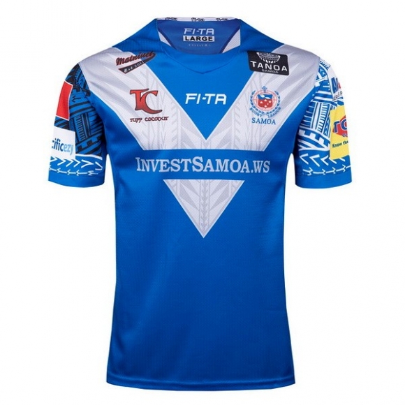 Maglia Samoa Home 2017/18 Blu