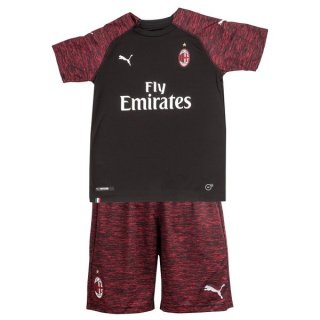 Maglia AC Milan Terza Bambino 2018/19 Nero