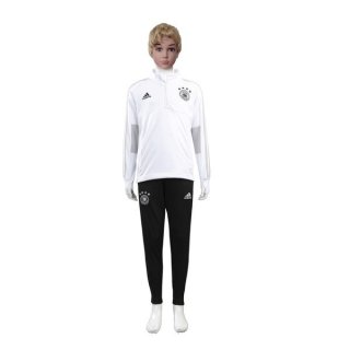 Felpa Germania Bambino 2018 Bianco Nero