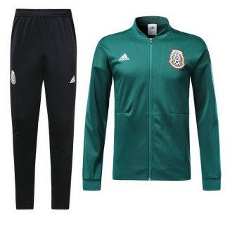 Felpa Messico 2018 Verde Nero