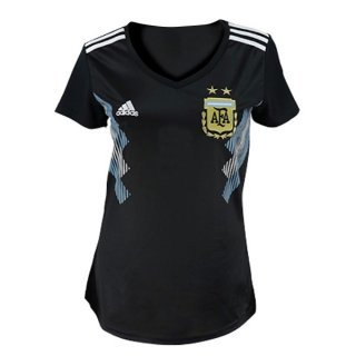 Maglia Argentina Away Donna 2018 Nero Blu