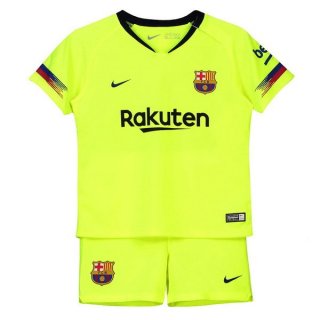 Maglia Barcellona Away Bambino 2018/19 Verde