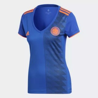 Maglia Columbia Away Donna 2018 Blu