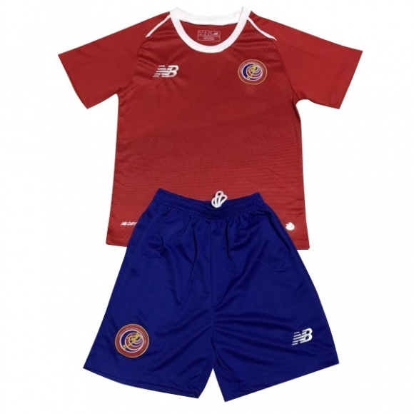 Maglia Costa Rica Home Bambino 2018 Rosso