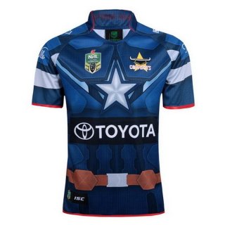 Maglia Cowboys Capitan America Blu