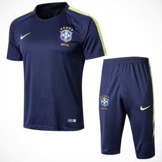 Maglia Formazione Brasile Set Completo 2018 Blu