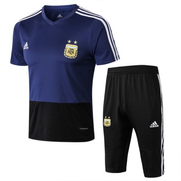 Maglia Formazione Set Completo Argentina 2018 Blu