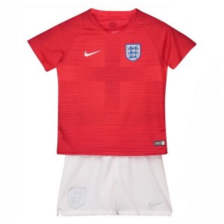 Maglia Inghilterra Away Bambino 2018 Rosso