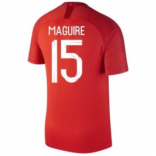 Maglia Inghilterra Away Maguire 2018 Rosso
