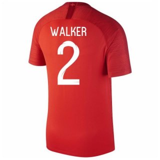 Maglia Inghilterra Away Walker 2018 Rosso