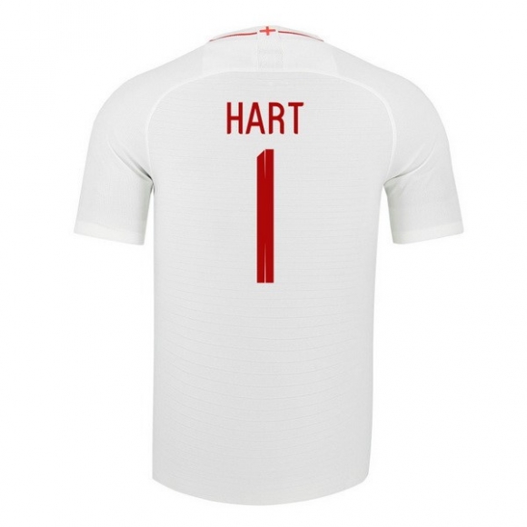 Maglia Inghilterra Home Hart 2018 Bianco