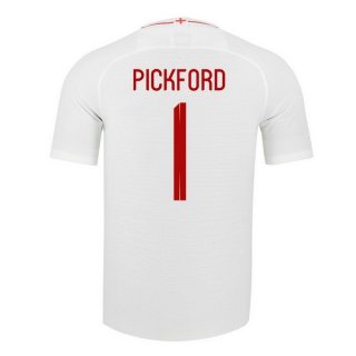 Maglia Inghilterra Home Pickford 2018 Bianco