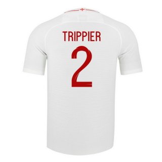 Maglia Inghilterra Home Trippier 2018 Bianco