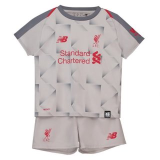 Maglia Liverpool Terza Bambino 2018/19 Bianco