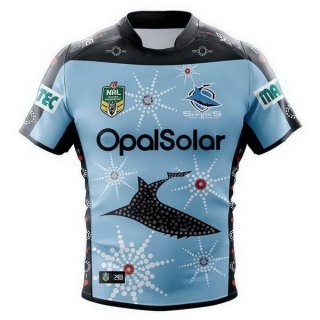Maglia Sharks Edizione Commemorativa 2018 Blu