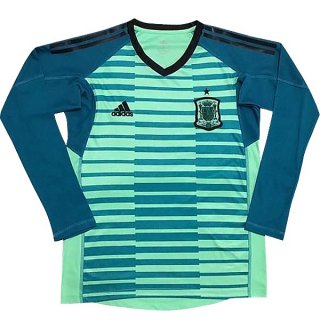 Maglia Spagna ML Portiere 2018 Verde